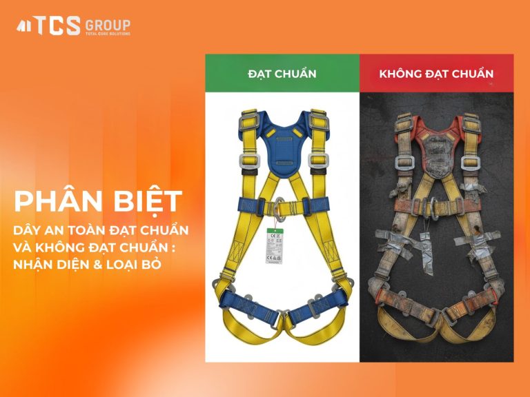 Phân Biệt Dây An Toàn Đạt Chuẩn và Không Đạt Chuẩn : Nhận diện và Loại bỏ